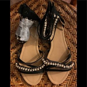 Bedazzle Sandals Sz 8.5